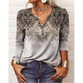 thumbnail image 3 of Nouveau T-Shirt à Manches Longues Imprimé pour Femmes Automne Hiver tzw, 3 of 6