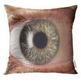 thumbnail image 1 of RYLABLUE Blue Iris Human Eye Detail Eyeball Pupil Throw Pillowcase Cushion Case Cover, 1 of 1