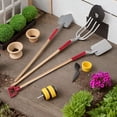 thumbnail image 6 of Kokiya 3Pcs 1/12 Scale Miniature Gardening Tools Dollhouse Gardening Tools Pretend Play Argent, 6 of 9
