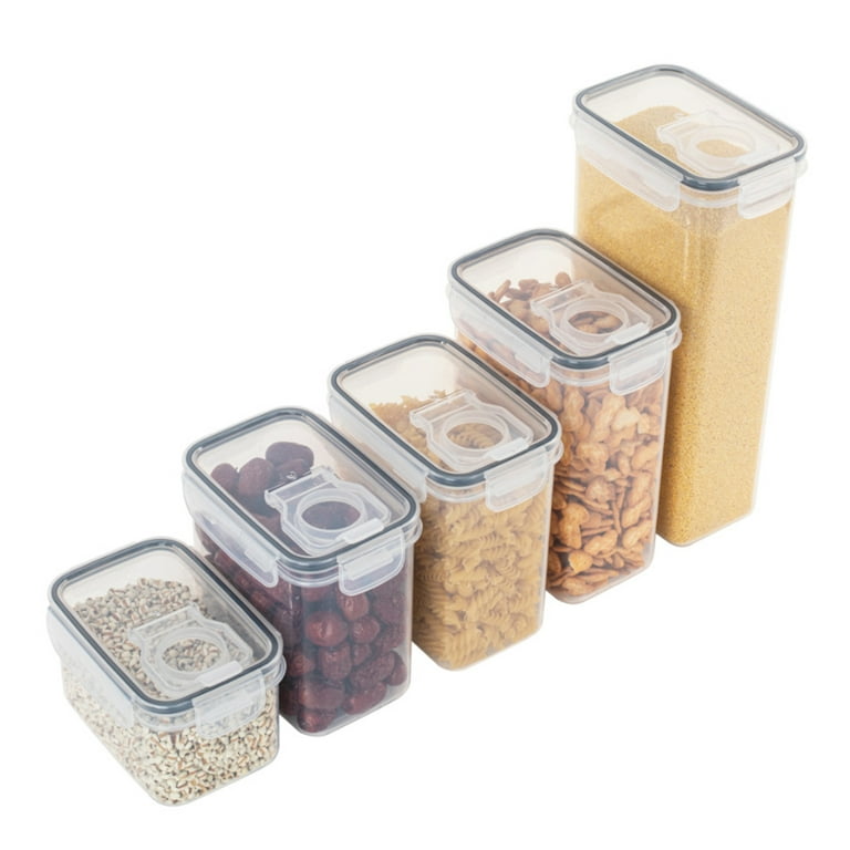 Airtight Pantry Storage Canisters for Flour, Sugar, Pantrystar 2 Pcs Large  Food Storage Containers, 6.5L /219.79fl oz