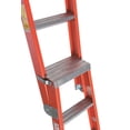 thumbnail image 4 of Dual Purpose 2-IN-1 Fiberglass Ladder 7' Step, 16' Ext., 4 of 7