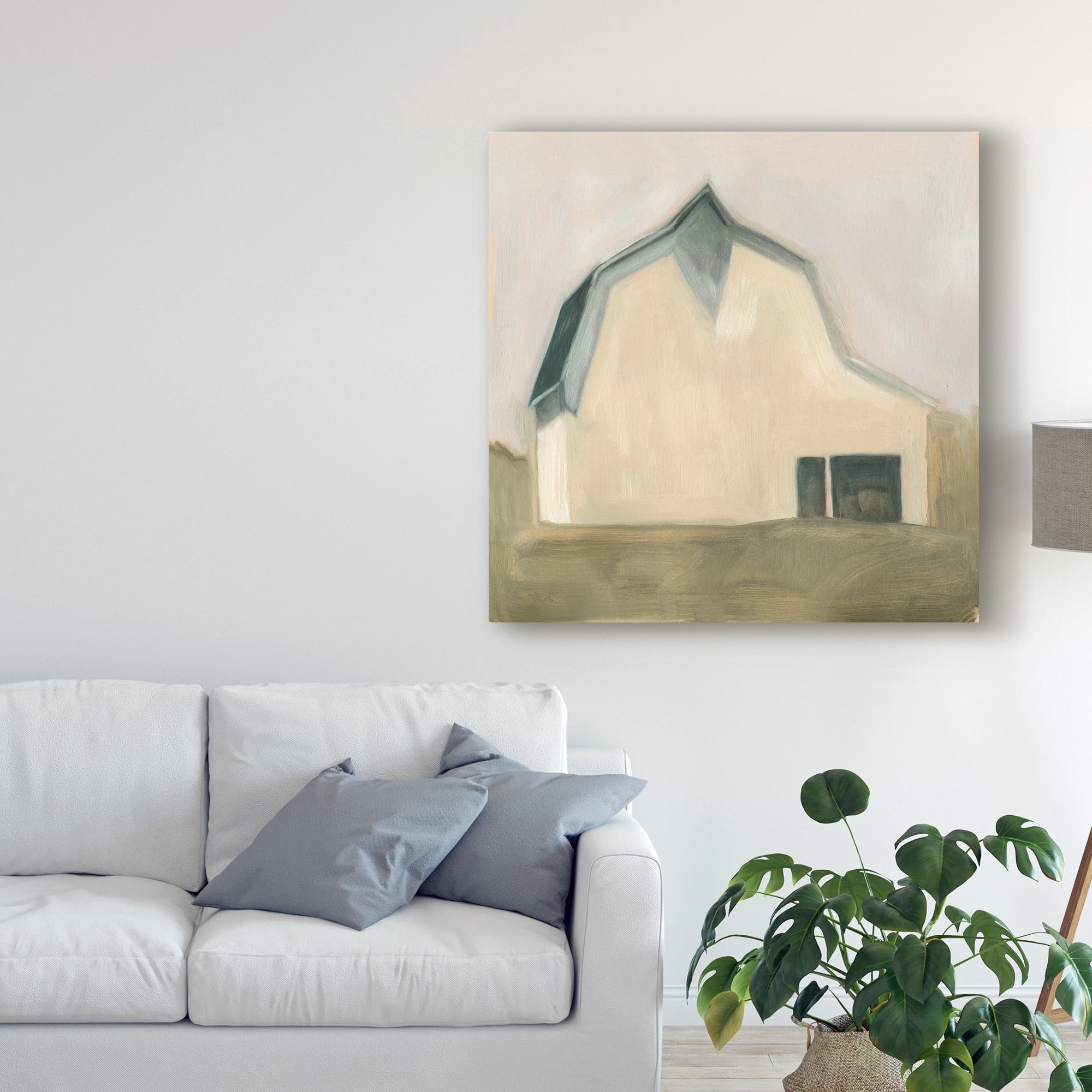 Trademark Fine Art 'Serene Barn IV' Canvas Art by Emma Scarvey