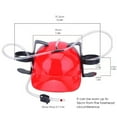 thumbnail image 3 of Plastic safety helmet Kitchen Organizers Drinking Beer Pipe Beverage Drink Hat Lazy Hat Summer Beverage Creative Water Tableware, 3 of 9