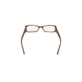 thumbnail image 5 of NEW VERA WANG V150 WOMENS/LADIES DESIGNER FULL-RIM BROWN / PEARL AUTHENTIC CONTEMPORARY AFFORDABLE HIP FRAME DEMO LENSES 51-17-135 FLEXIBLE HINGES EYEGLASSES/EYEWEAR, 5 of 9