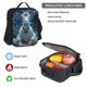 thumbnail image 5 of Balery Forest Meditating Goat Mochila escolar 3 en 1 para niños: mochila resistente con lonchera térmica y estuche para lápices. Mochila escolar para niños y niñas., 5 of 7