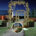 thumbnail image 5 of Expandable Arch Trellis Raised Bed Kit – 95” Metal Garden System with Vertical Netting, Plant Ties, and Drainage Design for Vegetables, Flowers, 5 of 7