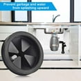 thumbnail image 6 of Kezqiaxn Kitchen Supplies Garbage Disposal Splashsss Guard 2Pack Upgraded EPDM Rubber QCB-AM Sink Baffle Drains Cover, 6 of 9