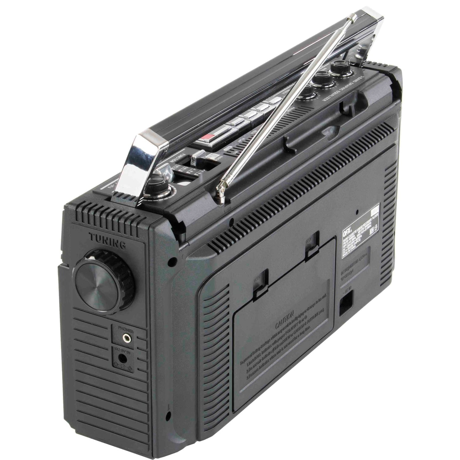 Qfx J-220bt Rerun X Cassette Player Boombox With 4-band Radio, Mp3 Converter, And - Walmart.com Qfx J-220bt Rerun X Cassette Player Boombox With 4-band Radio, Mp3 Converter, And - Walmart.com
