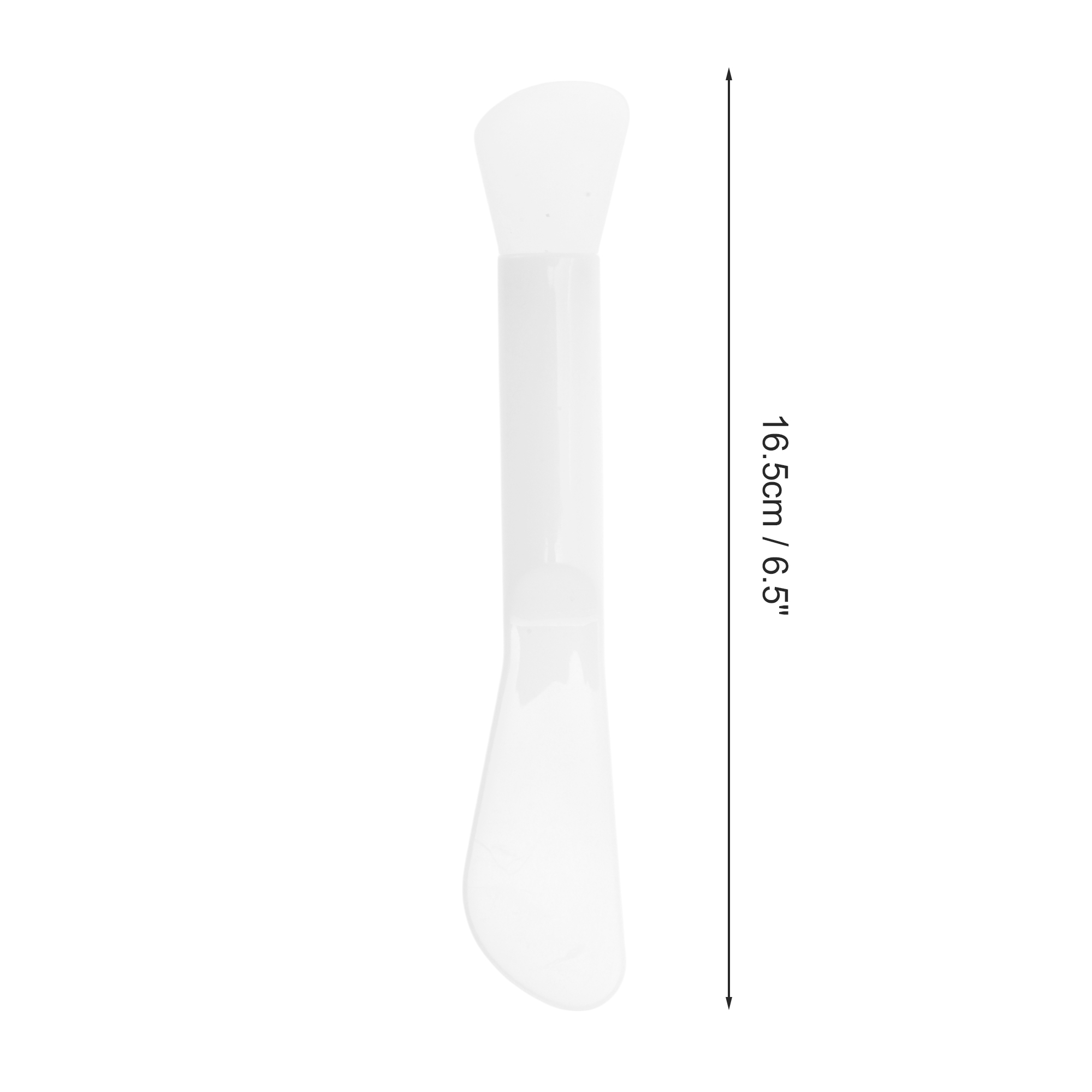 Unique Bargains Portable Facial Mask Brush 6.5" Length White 1 Pc