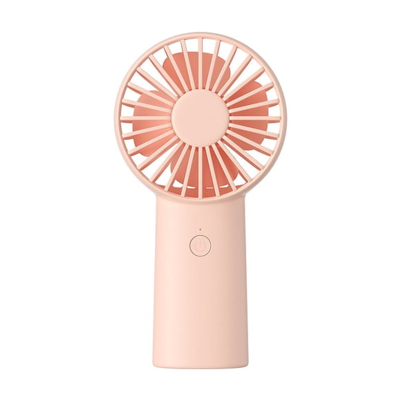 Handheld Fan, 4000mAh Portable Small and Personal USB Rechargeable Pocket [4-16H Working Time] Battery Operated Hand Fan with 3 Speeds for Outdoor/Travel, Summer Gift for Women Men-Pink