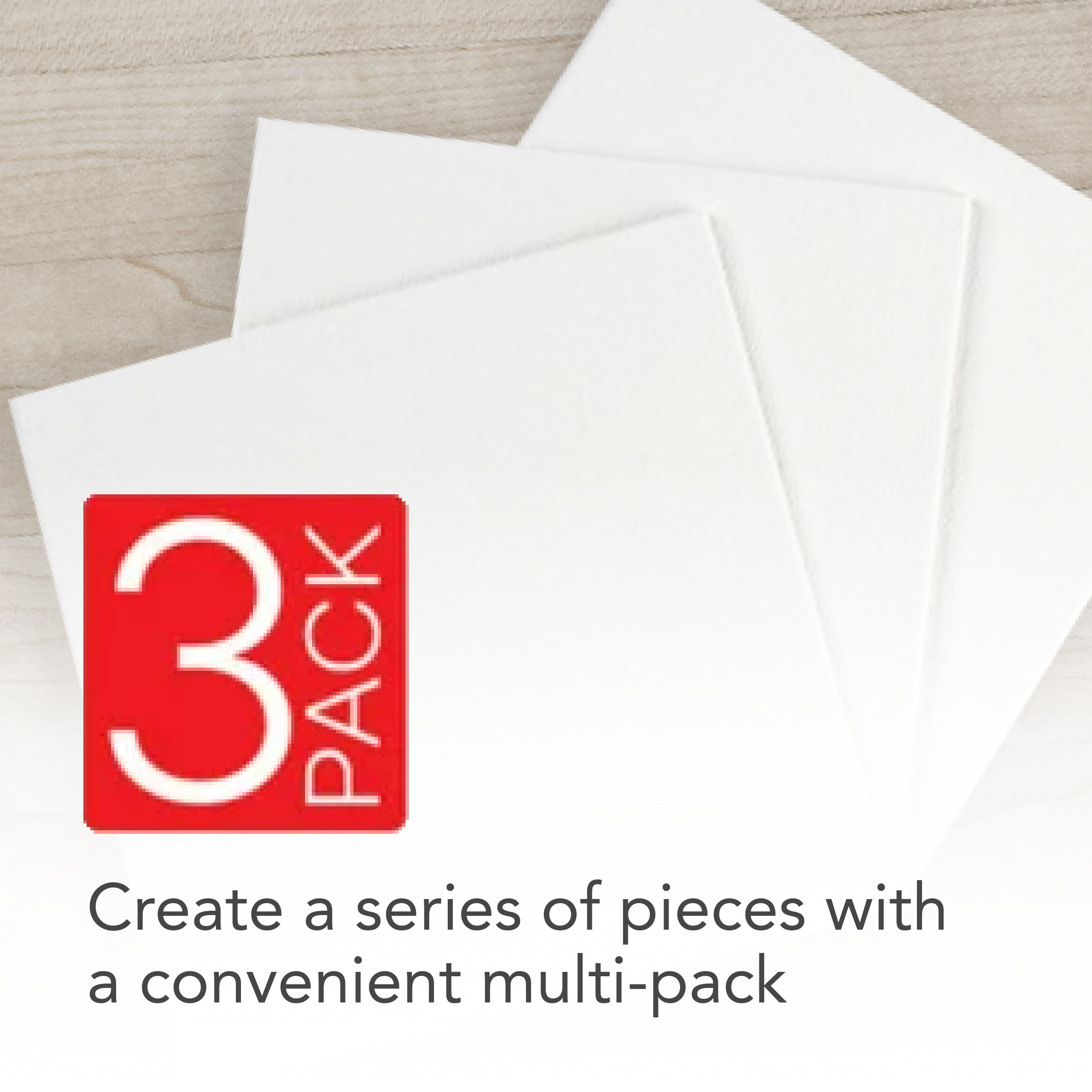 Daler-Rowney Simply Canvas Panels 6x6 Inches 3-Pack photo 5