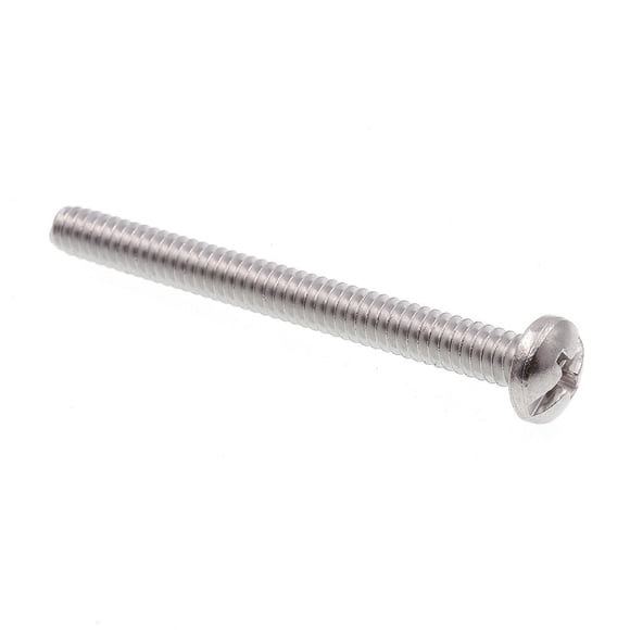 Tornillo para máquina Prime-Line 9009176 con cabeza plana, 5 x 50 mm, 18-8 SS