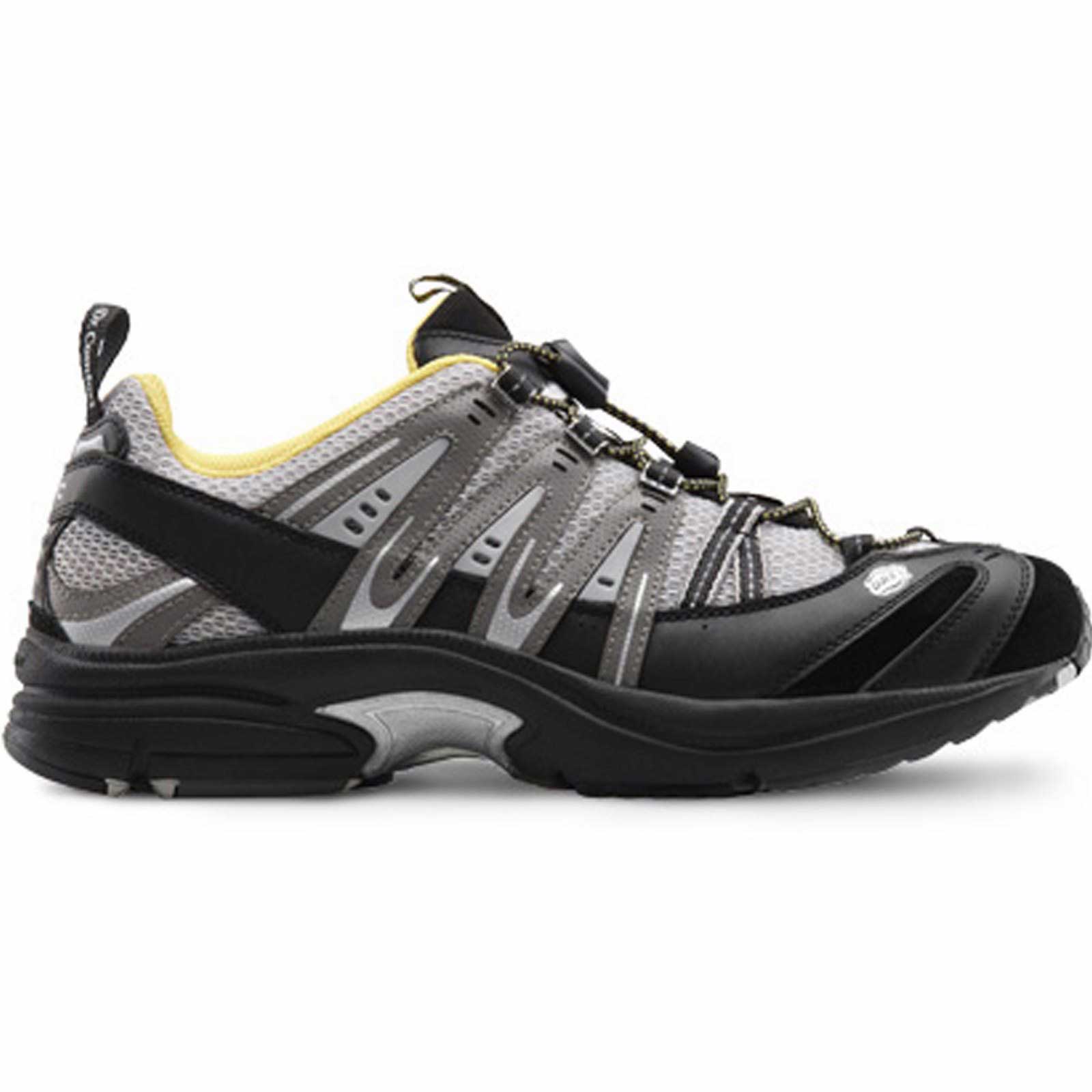 Dr. Comfort Performance Men's Athletic Shoe: 10.5 Wide (E/2E) Metallic/Red Elastic & Standard Laces - image 5 of 5
