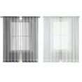thumbnail image 6 of Transparent Window Sheer Rod Pocket Curtains Tulle Light Filtering Drapes White 132 x 183cm Home Supplies Gadgets Home Accessories, 6 of 6