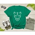 thumbnail image 5 of Cool Cougar Tiger Cheetah Puma Wild Cat Animal Head Face T-Shirt Puma Cougar Shirt for Men Women Kids Boys Girls Teens Graphic Gift Tshirt, 5 of 8