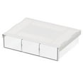 thumbnail image 2 of Dengmore Under Desk Storage Drawer Organizer Invisible Self-adhesive Table Hidden Slide Out Storage Drawers for Home Office School Kitchen Under Shelf Pull Out Drawers Under Desk Drawer, 2 of 5