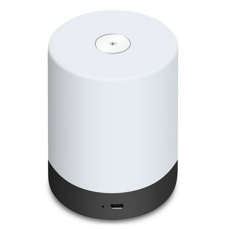 

Htovila V1 LED Night Light RGB Color & Warm White Touch control table lamp for Baby Children Room Bedroom