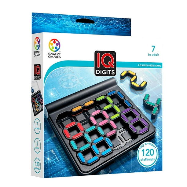 Juego De Destreza IQ Digits 120 Retos Lógica Smart Games SMART GAMES Digit iq