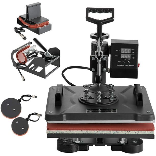 SHZOND 5 in 1 Heat Press Machine 12x15 inch Multifunctional Transfer