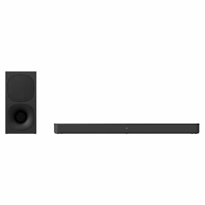 Restored Sony Sound Bar and Wireless Subwoofer HT-SC40 2.1 Ch 330 Watt Black (Refurbished)