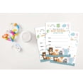 thumbnail image 4 of Inkdotpot 30Jungle Animals Baby Shower Invitation Cards Its a Boy Its a Girl Fill In Blank Invites, 4 of 7