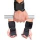 thumbnail image 4 of Heavy Duty Pro Flat Lifting Hooks Neoprene Best Padded Wrist Wraps With Heavy Duty Steel Hooks Power Weight Lifting Training Gym Grips Straps Wrist Su, 4 of 5