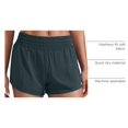 thumbnail image 4 of Shorts CRZ YOGA tiro alto 6 cm secado rápido con bolsillo con cierre, 4 of 5