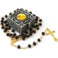 thumbnail image 1 of WHLHMK Chapelet Catholique avec Boîte à Bijoux en Métal, 1 of 5