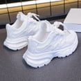 thumbnail image 5 of Gubotare Little Girl Sneakers Shoes for Kids Boys Girls Fashion Sneakers Hook&Loop Size 8.5 (White,Toddler 8.5), 5 of 6