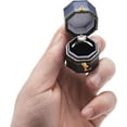 thumbnail image 2 of JP Mini Sapphire Blue Ring Box for Proposals & Weddings - Pocket-Sized Engagement Case for Pockets & Handbags, 2 of 6