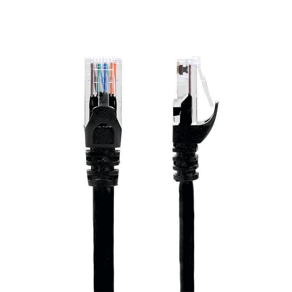 PrimeCables® 50FT Ethernet Network Cable ,High Quality Cat6 550MHz UTP RJ45, Black