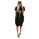 thumbnail image 1 of Gibobby Vestido de Verano para Mujer Bolsillo de manga para mujer Vestido de tamaño Baggy Jumper Pullover Short Mini Ladies Women's Dress(Negro,CH), 1 of 4