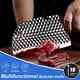thumbnail image 3 of Cuchillo de Carnicero Acero Alto Carbono (6,5 pulgadas): Forjado a mano para chefs, ideal para deshuesar, cortar carne, pescado y verduras (Láser Nico a escala de pescado), 3 of 8