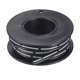 thumbnail image 1 of Uxcell Cable de cinta de silicona 24AWG 2Pin de 24 gauge, cable plano flexible de silicona de 3m/9.8ft, cable de cobre estañado negro, 1 of 7