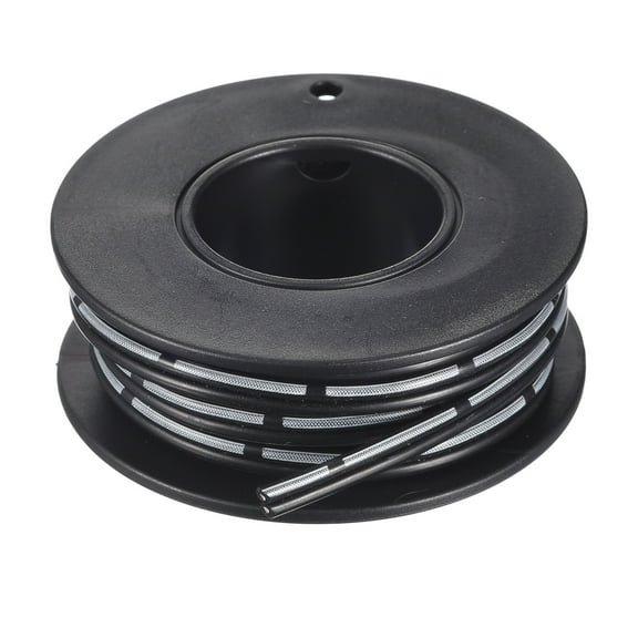 Uxcell 24AWG Silicone Ribbon Cable 2Pin 24 Gauge Flat Cable Flexible Silicone Wire 3m/9.8ft Black Tinned Copper Wire