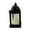 A Black, variant on Visland Solar Candle Lantern, Outdoor Garden Hanging Solar Lantern Waterproof LED Decorative Plastic Flickering Flameless Candle Lights for Christmas Table Patio Yard Party,1pcs