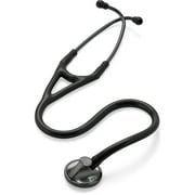 3M Littmann Master Cardiology Stethoscope, Black With Smoke Chest Piece And Binaurals