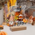 thumbnail image 2 of 2025 & CISIL Thanksgiving Table Centerpieces Signs For Fall Decorations, Happy Thanks Gnomes For Fall Home Party Indoor Decor, 2 of 5