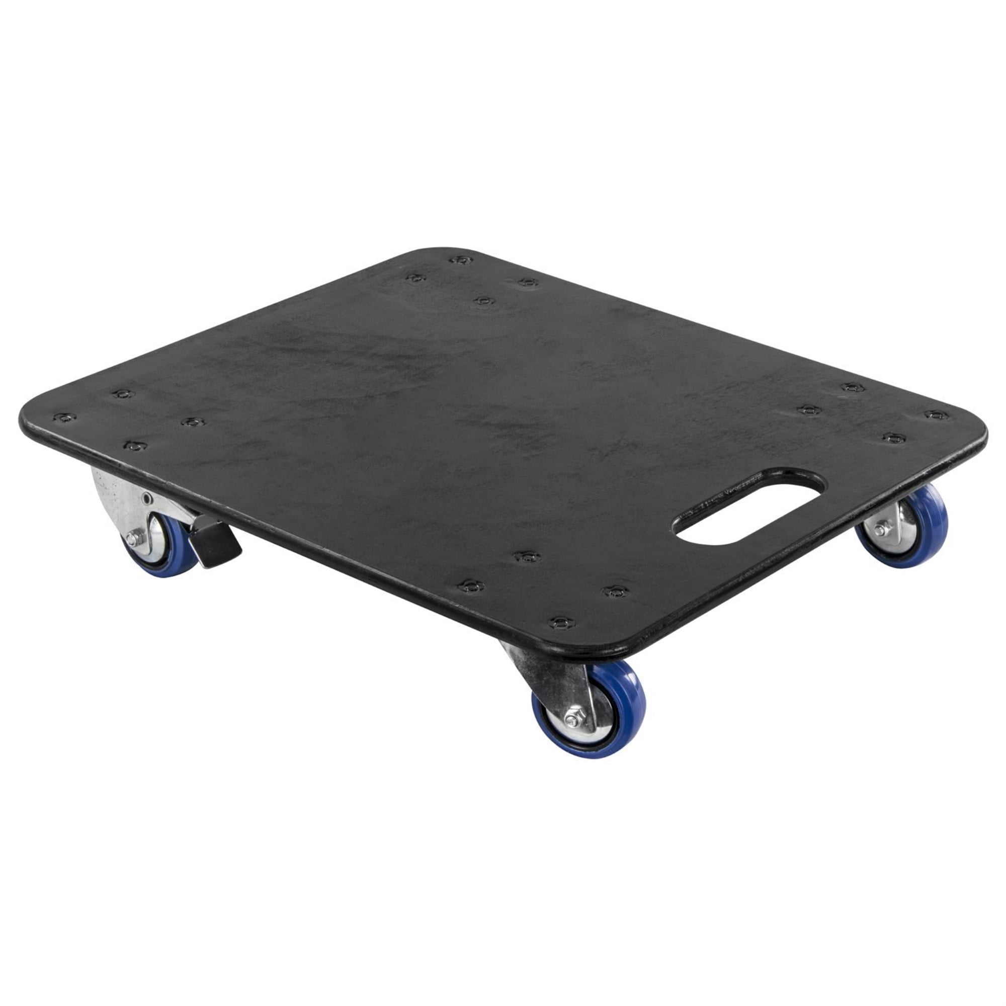21" x 24" Dolly Plate 1/2" Thick with 3" Casters (2 with Brakes)