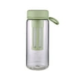 thumbnail image 1 of CUITING Take With One Water Cup - 600ML BPA Free Hard Wearing Leak Proof Plastic Diffuser Water Bottle with Double Layer Filter & Carrying Handle  No Water Leakage for Cold Brew Coffee an, 1 of 9