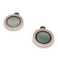 thumbnail image 2 of Camera Protectors Compatible With Phone 13 13 Mini Set of 2 Glitter Pink Glass, 2 of 6