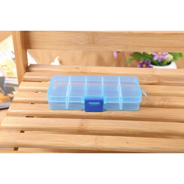 New Home Essentials Nail Beads Case 10 Jewelry Adjustable Storage Grids Housekeeping & Organizers