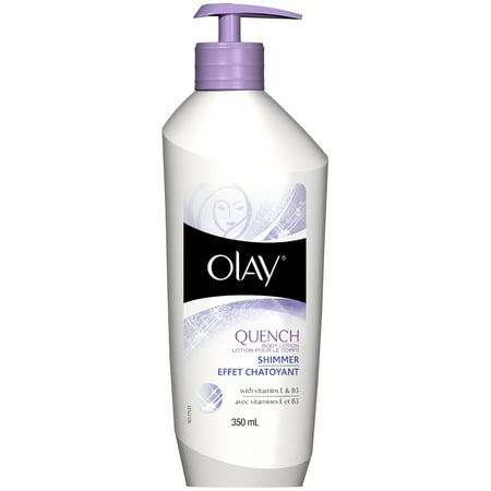 Olay Quench Shimmer Body Lotion, 11.8 fl oz