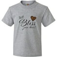 thumbnail image 3 of Inktastic Well Bless your Heart with Leopard Print Youth T-Shirt, 3 of 5