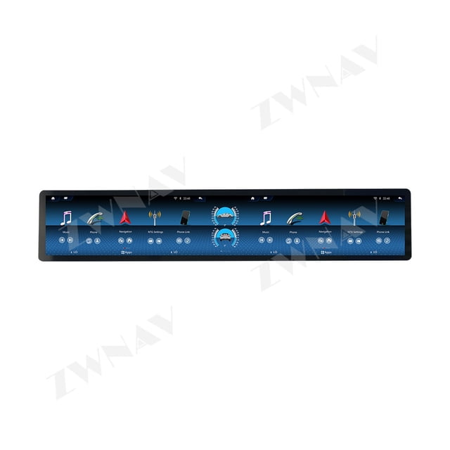 ZWNAV 26.2 inch Android 15 Car Radio Touch Screen For Mercedes Benz C Class(W205) 2015-2022 Navigation Gps Multimedia Player Carplay