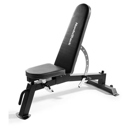 NordicTrack Adjustable Weight Bench with High-Density Foam Backrest, 300 lb. Weight Limit