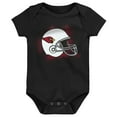 thumbnail image 3 of Infant Cardinal/Black/Heathered Gray Arizona Cardinals 3-Pack Game On Bodysuit Set, 3 of 4