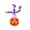 B, variant on Halloween Decorations Ghost Inflatable Hanging Decoration, Halloween Indoor Outdoor Ghost Ornament, Porch Yard Decor, Holiday Party Display Accent