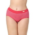 thumbnail image 2 of Kindly Yours Women’s Natural Comfort Cotton Modal Modern Brief Underwear, 3-Pack, Sizes XS-XXXL, 2 of 7