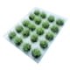 thumbnail image 5 of Mechones de hierba DIY Césped artificial Artesanía realista Mechones de arbustos de tierras bajas en miniatura Verde claro, 5 of 8